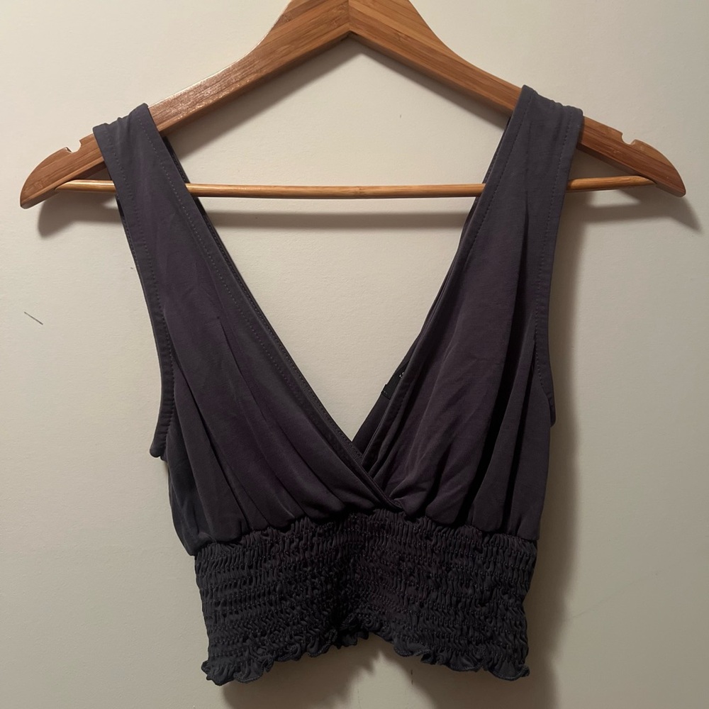 Forever 21 Charcoal Bra Top